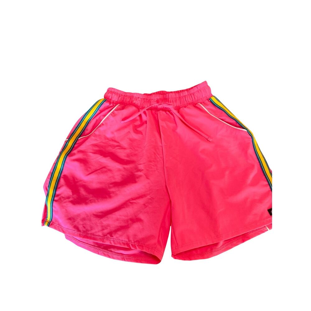 Tiger Friday Disconnect Athletic Shorts Hot Punk Pink AS Adult Small